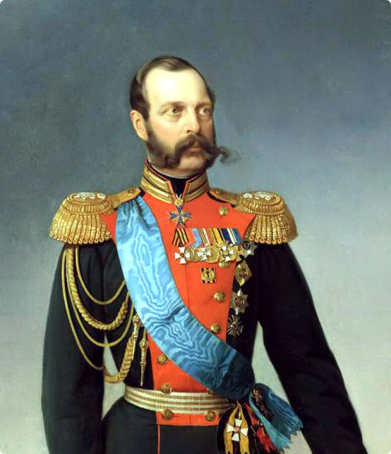 Император Александр II. Художник Егор Ботман